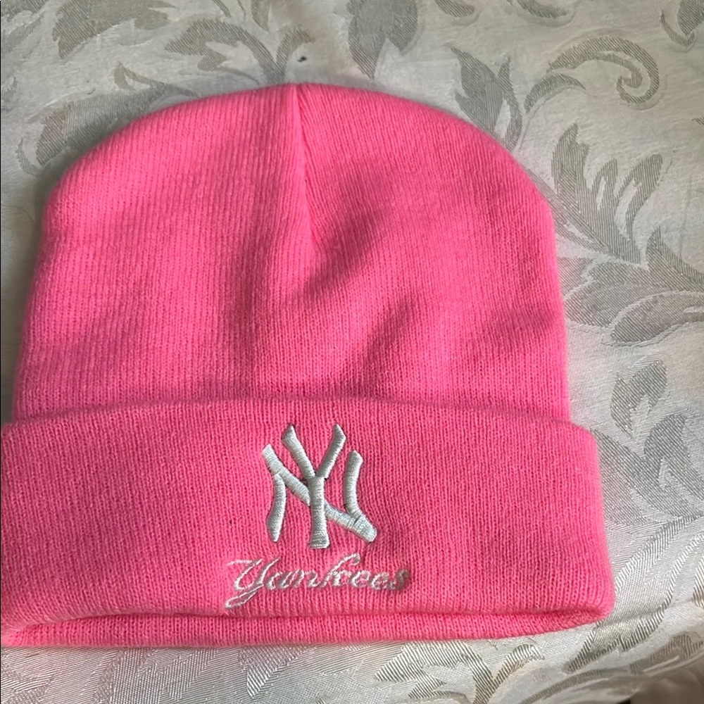 Kids Pink Beanie